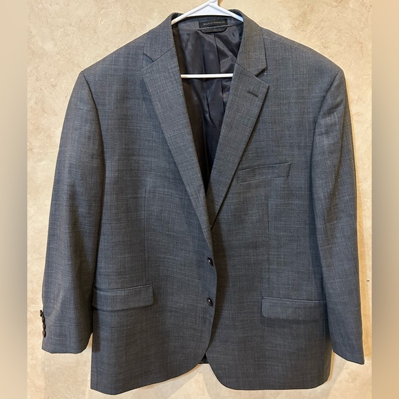 Lauren Ralph Lauren Classic Gray Men's Blazer 100% wool 48 regular